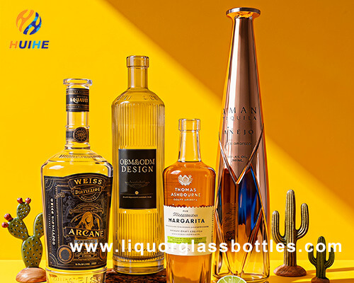 Selecci&oacute;n de peso y claridad del vaso para diferentes marcas de tequila