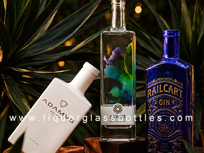 Die Square Statement Gin-Flasche