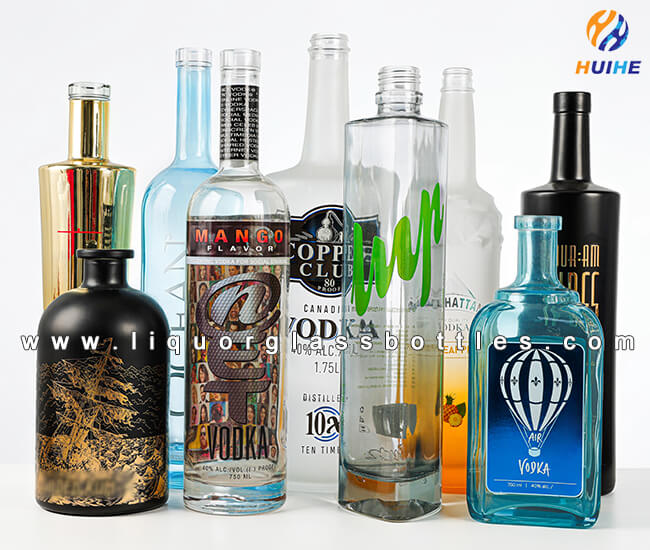 HUIHE PACK Vodka Botellas Vidrio
